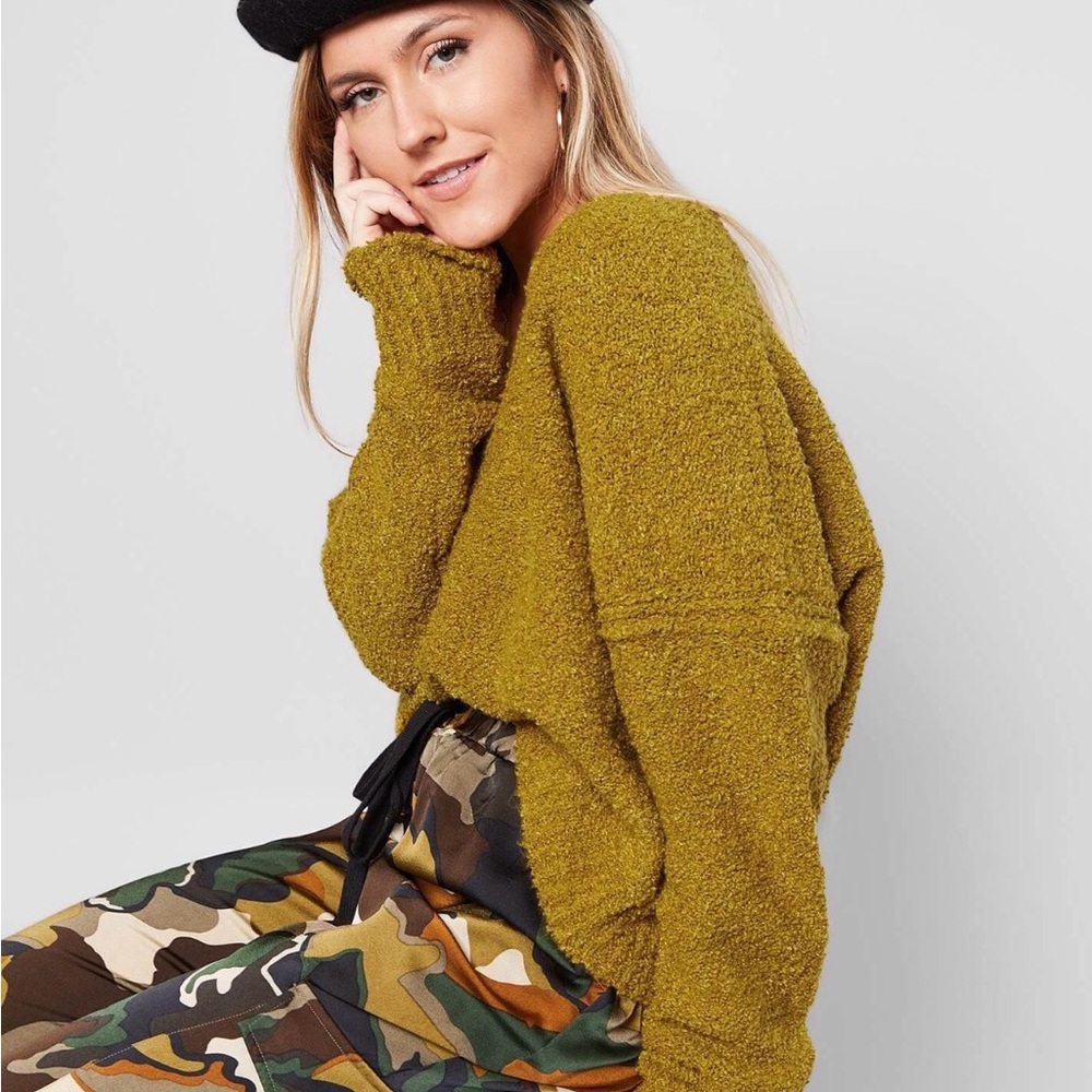 Cozy Mustard Sweater